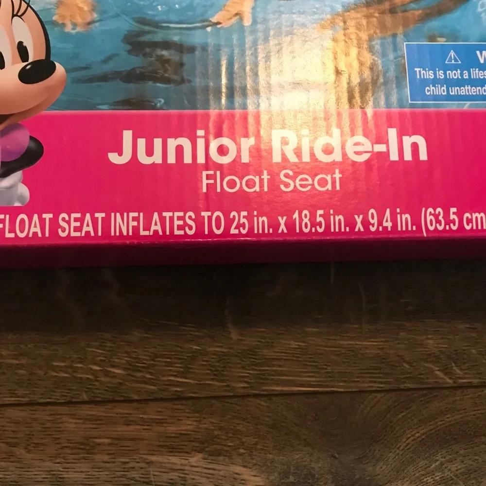 Disney Minnie‎ Junior Ride in Float Seat NIB